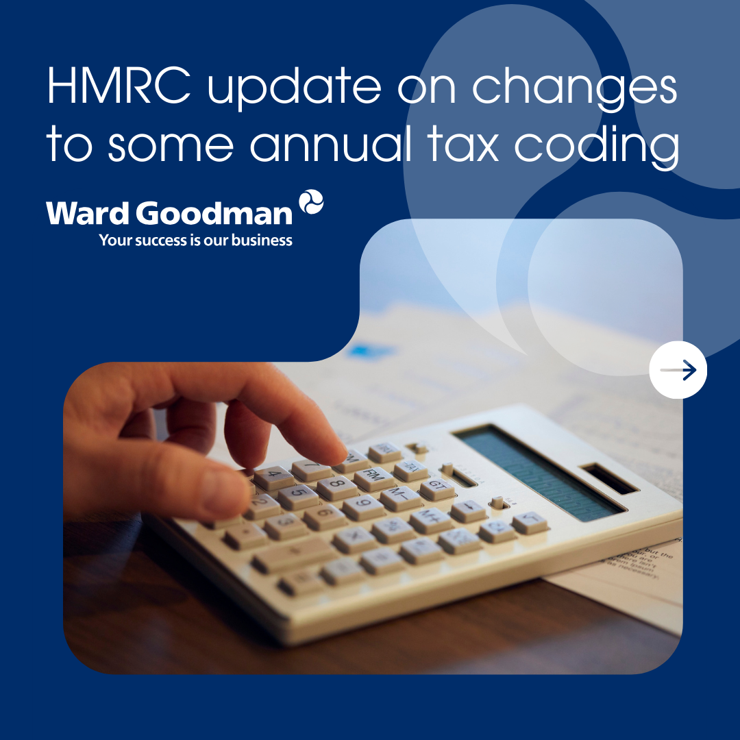 HMRC Update on annual tax coding